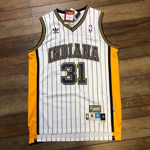 adidas Other - NWT Reggie Miller Indiana Pacers NBA Jersey NEW
